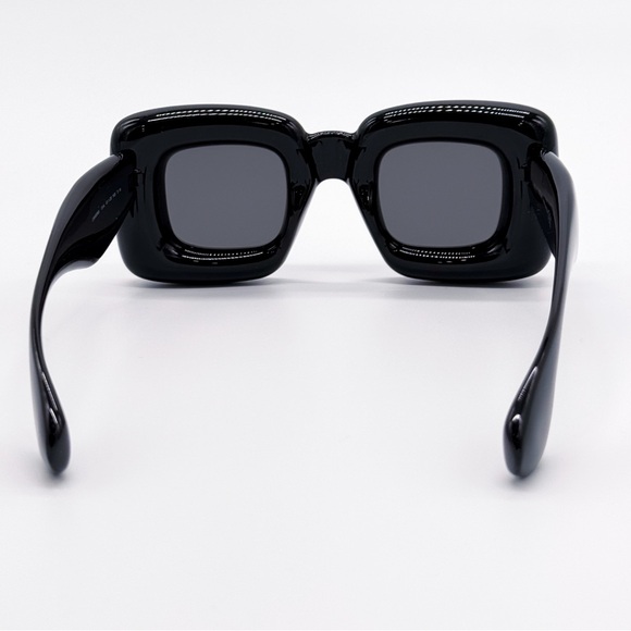 NEW LOEWE UNISEX BLACK SUNGLASSES LOEWE LW40098I 01A - Picture 8 of 13